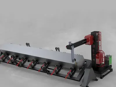 Boom Kaynak Makinası, Boom Kaynatma Makinası