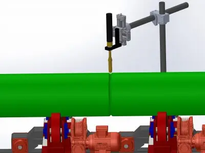 Pipe Welding Roller Stands, Tank Turning Stand
