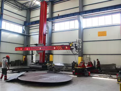 Column Boom Welding Systems Machine Manipulator