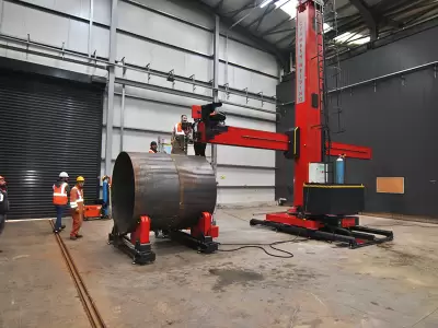 Column Boom Welding Systems Machine Manipulator
