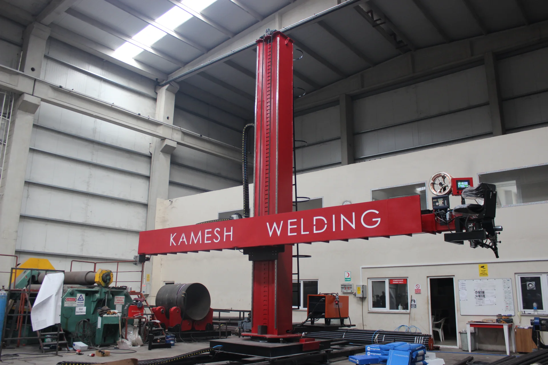 Column Boom Systems