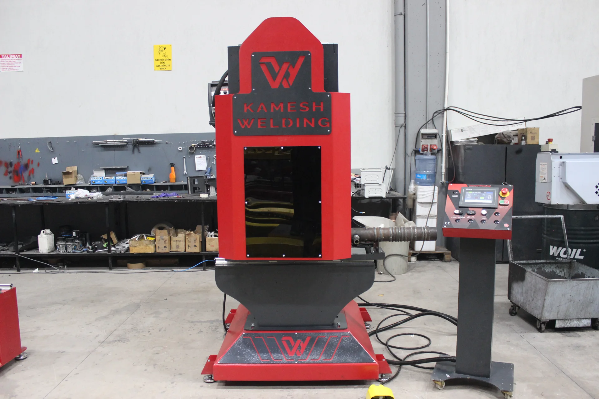 Collar Welding - Sleeve Welding Machine