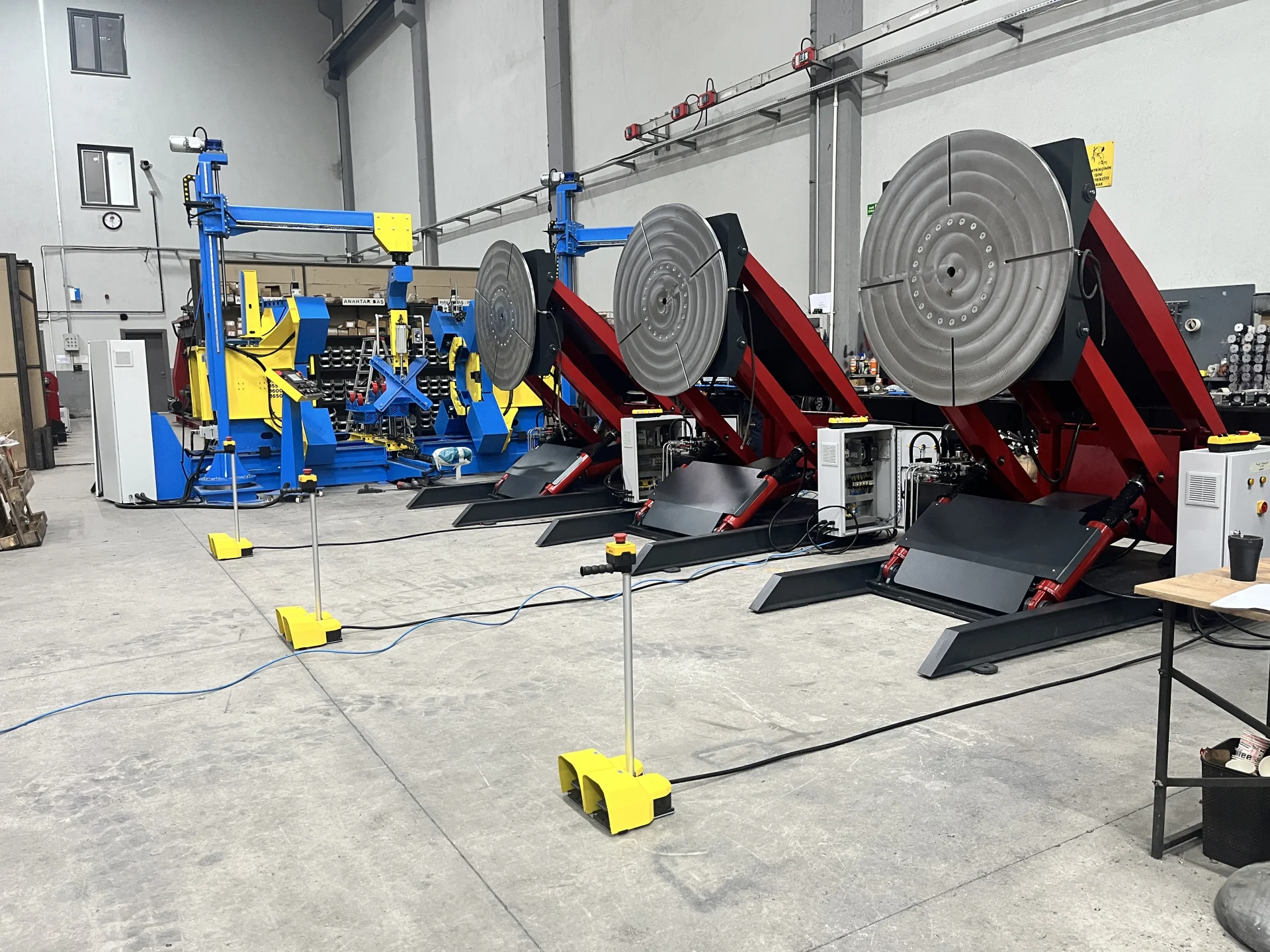 Parallel Hydraulic Welding Positioner