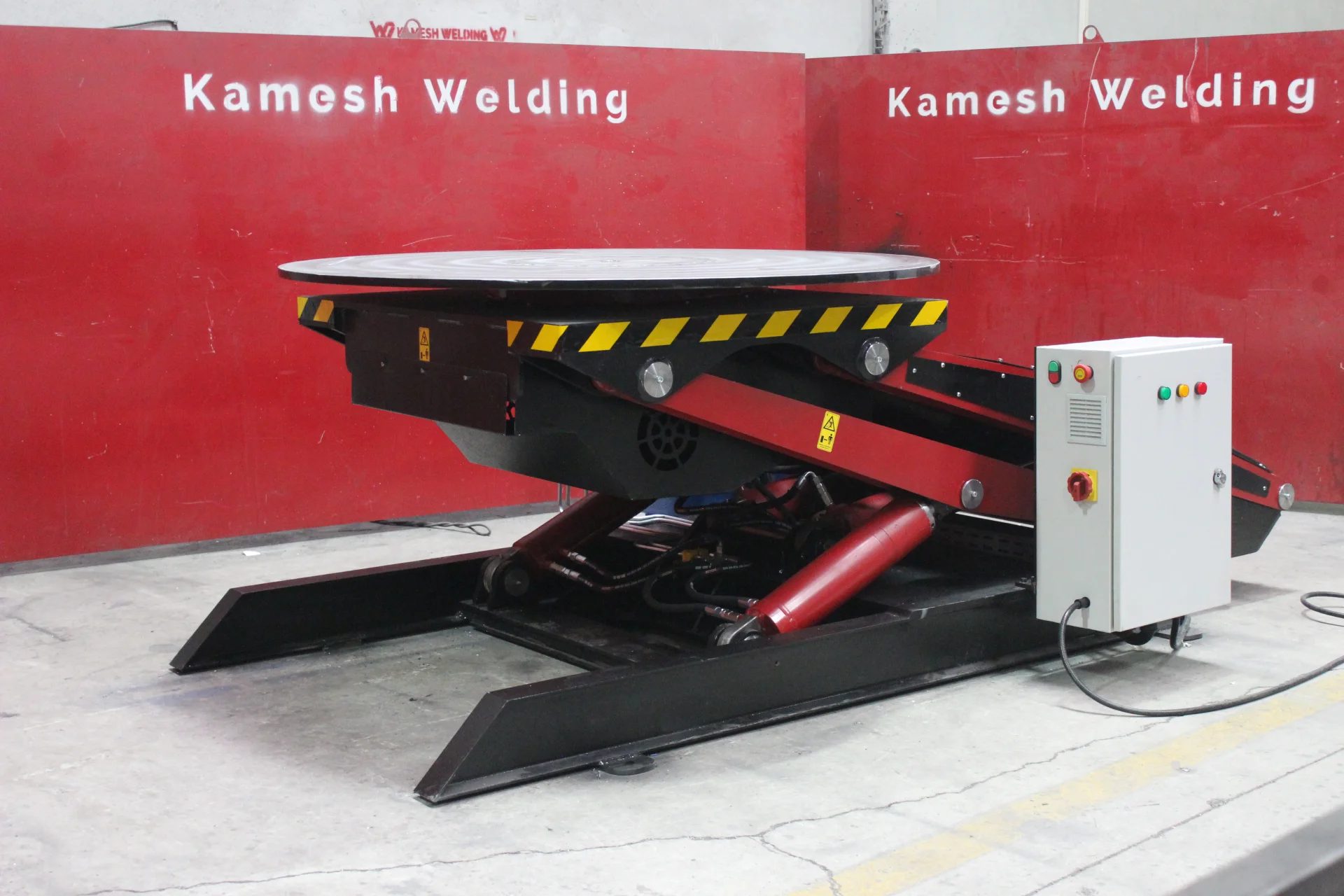 Parallel Hydraulic Welding Positioner