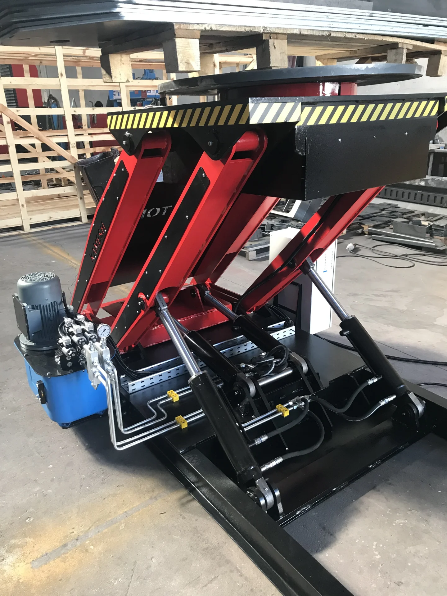 Parallel Hydraulic Welding Positioner