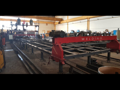 Frame Welding Machine, Trailer Chassis Beam Welding Machine Frame Welding Machine, Chassis Welding Machine, Trailer Chassis Welding Machine, Beam Welding Machine, Gantry Welding Machine, Trailer Beam Welding Machine, Semi Trailer Chassis Beam Welding Line