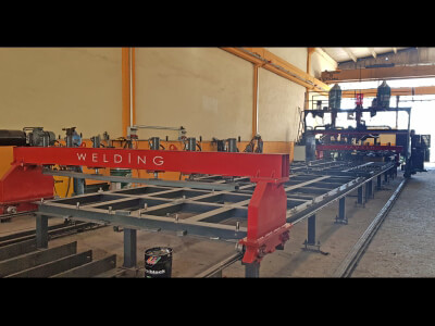 Frame Welding Machine, Trailer Chassis Beam Welding Machine Frame Welding Machine, Chassis Welding Machine, Trailer Chassis Welding Machine, Beam Welding Machine, Gantry Welding Machine, Trailer Beam Welding Machine, Semi Trailer Chassis Beam Welding Line