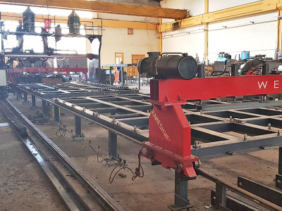 Frame Welding Machine, Trailer Chassis Beam Welding Machine Frame Welding Machine, Chassis Welding Machine, Trailer Chassis Welding Machine, Beam Welding Machine, Gantry Welding Machine, Trailer Beam Welding Machine, Semi Trailer Chassis Beam Welding Line